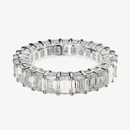 East-West Gold Diamond Eternity Ring