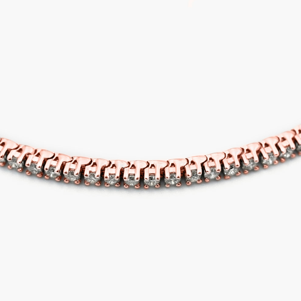 Penzi Gold Diamond Tennis Bracelet